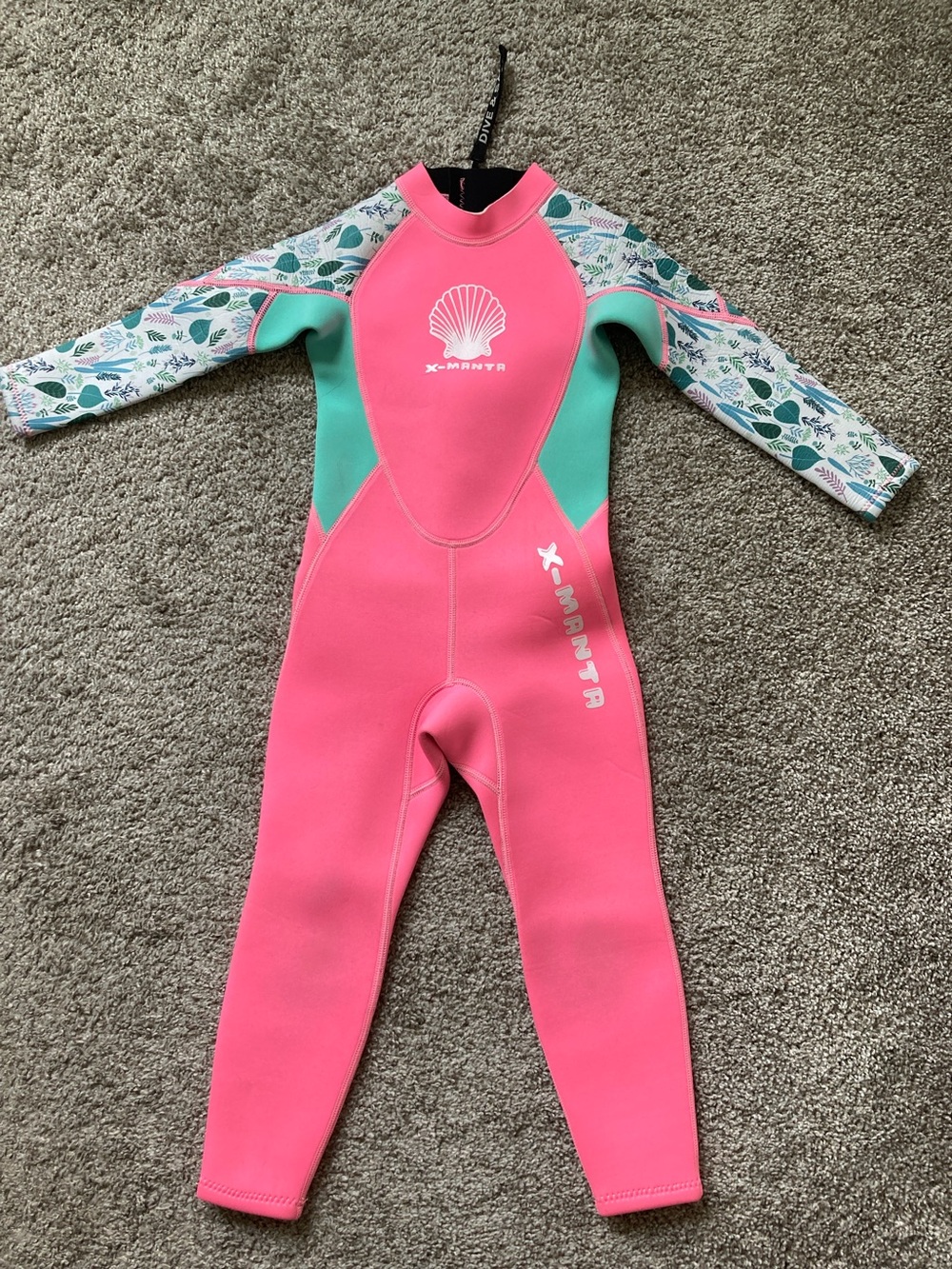 Dive & Sail X-Manta full-body recreational wetsuit Shell Graphic sz m